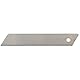 Tajima Ersatzklingen für Cutter (Breite 18 mm, 10 Stück in einer Box, für Pappe, Leder, Folie, Trockenbau geeignet, Ersatzmesser) LCB50SN