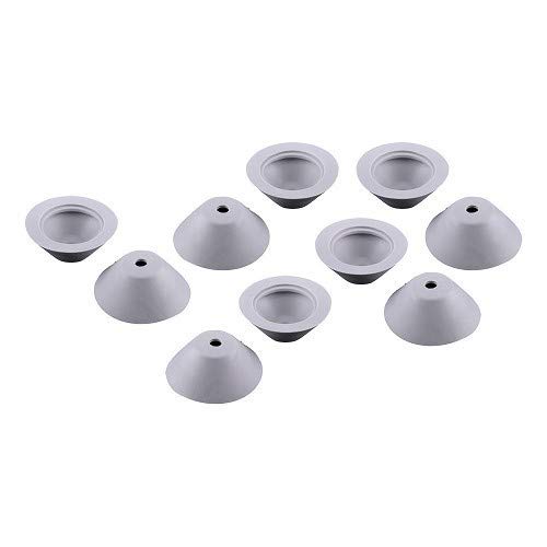 Set mit 10 Regenschutzkappen für Markisen- und Zeltspitzen Cover