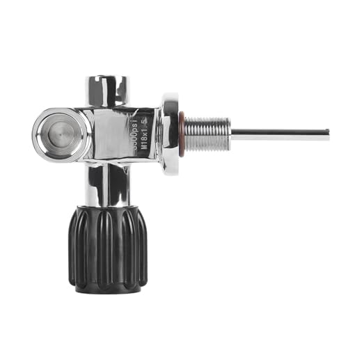 Válvulas de cilindro de buceo M18x1.5 con adaptador de alta presión