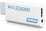 【Unterstützt alle Wii-Anzeigemodus】 Konverter von Wii zu HDMI, unterstützt alle Wii-Anzeigemodi (NTSC480i, 480p, PAL576i). Der leistungsstarke Decoder Chip unterstützt alle Wii-Anzeigemodus, verwenden Sie diesen Konverter, um das Wii-Format in den HDMI-Ausgang zu konvertieren.