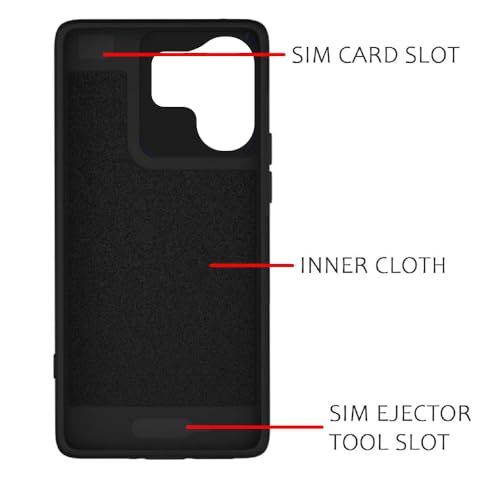 Image of Back Cover | MagFit Ring Design (Non-Magnetic) | Shockproof Protection | Anti-Slip Grip | Raised Camera Edges | Slim Protective Case for Vivo V60 5G / V60e 5G / T4 Pro 5G (Matte Black)