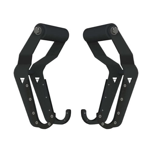 Clip de levantamiento de pesas, abrazadera de brazo de mancuernas resistente, gancho ergonómico para mancuernas de entrenamiento, gancho para mancuernas de entrenamiento de fuerza para gimnasio y