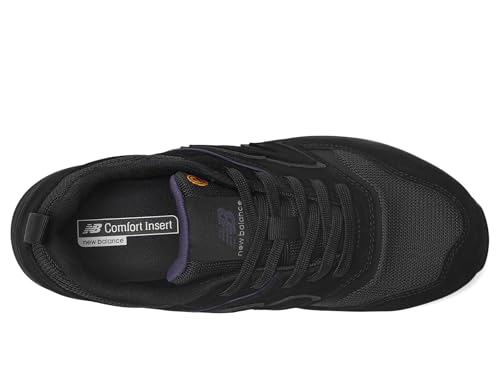 New Balance New Balance Elite Lite SD10 Composite Toe Women’s Industrial Work Shoes, Black/Purple, Size 6, Wide, Lightweight Work Shoes for Women, Static Dissipative & Slip Resistant