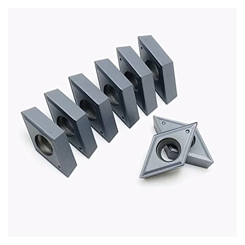 Fresa de Acabado DCMT11T304 Carburo Cementado para Torno miniatura 5