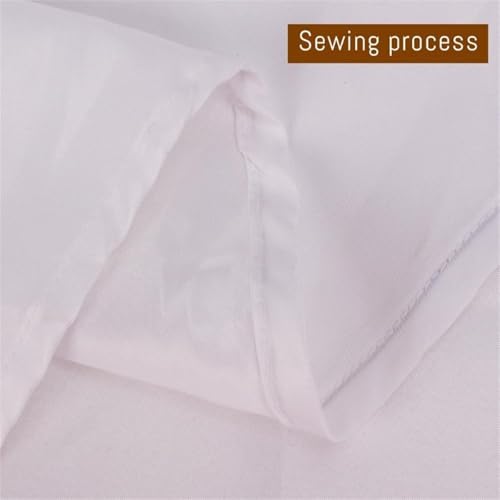Nappe ronde lot de 10 blanches lavables 305cm polyester pour table de buffet