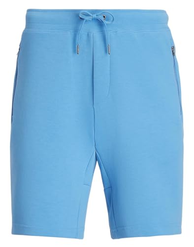 Image of POLO RALPH LAUREN 23cm Double Knit Shorts (UK, Alpha, S, Regular, Regular, Riviera Blue)