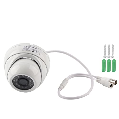 Caméra de surveillance de bureau et commerce dôme 1080p avec vision nocturne LED