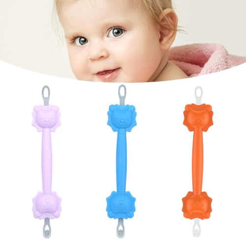 Limpiadores nasales y de oídos para bebés y niños, 3 pieza Pinza Sacamocos Bebe, Herramienta de eliminación de cera de oídos y limpiador de nariz segura para bebé, Limpia de forma fácil y segura