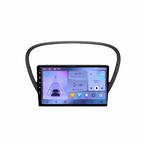 Radio de coche 2 DIN Peugeot 607 para viajar en familia con música por Bluetooth y Airplay