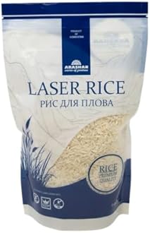ARASHAN Laser Uzbek Rice – Premium White Long Grain Rice (2 LB / 902Gram) | Perfect for Pilaf, Plov, and Central Asian Cuisine