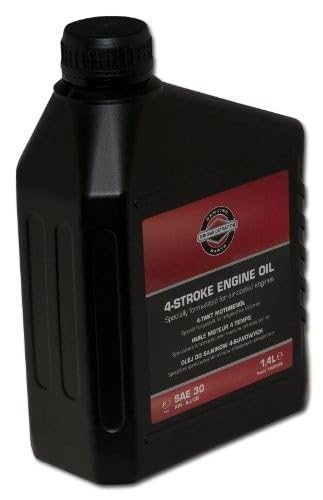 Briggs & Stratton Huile pour Moteur 4 Temps SAE 30, Le bidon de 1.4 litres
