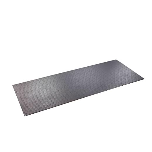 SuperMats High Density Commercial Grade Solid Equipment Mat 15GS Made in U.S.A. for Large Treadmills Ellipticals Rowing Machines Recumbent Bikes and Exercise Equipment (3-Feet x 7.5-Feet) (36 in x 90 in) (91.44 cm x 228.6 cm)