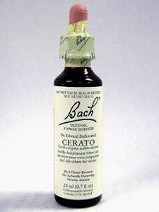 Bach Original Flower Essences, Cerato, 20 ml by Bach