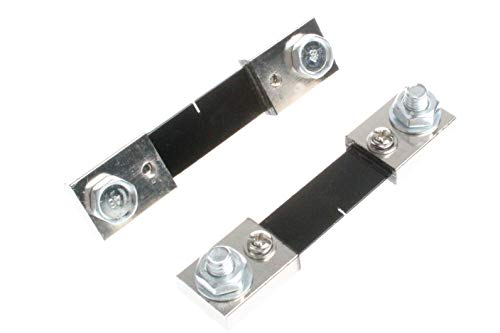 Image of NOYITO 75 Amps 75mV Metal Shunt Resistor External Shunt for Current Ammeter Analog Panel Meter (Pack of 2)