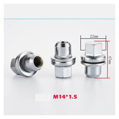 Tuercas tornillos para ruedas coche Range Rover con acabado resistente RRD500042 6