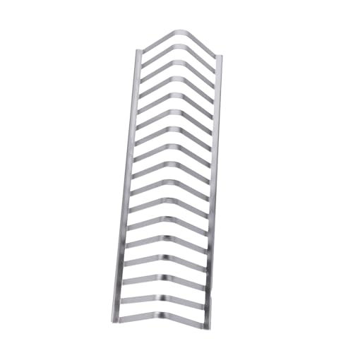 Lurrose Rack de Barbacoa Portátil de Acero Inoxidable para Picnic y Camping Parrilla Resistente y Fácil de Limpiar Diseño Estable para Asar Carne y Verduras de Manera Uniforme
