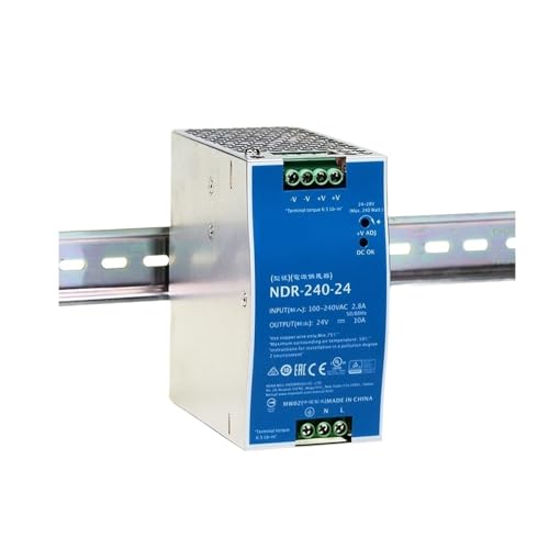 Alimentation NDR-240-24 évitez les coupures tension stable 24V