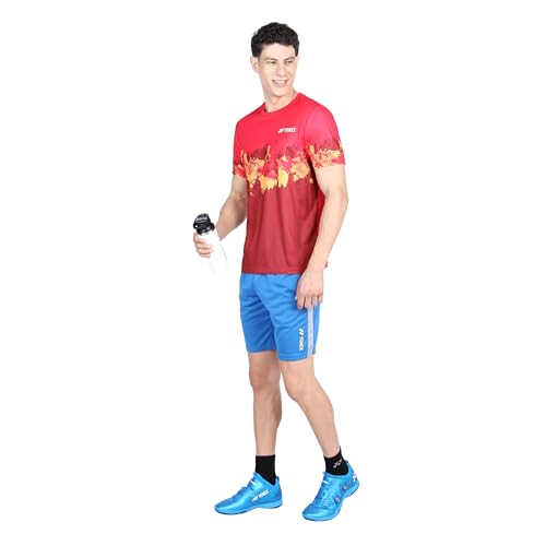 Image of YONEX Essentia Junior T-Shirt - Sustainable Performance | TruDry Moisture-Wicking | Cool, Dry and Comfortable | Round Neck | Light Weight | Eco-Friendly T-Shirt Recycled Plastic Bottles