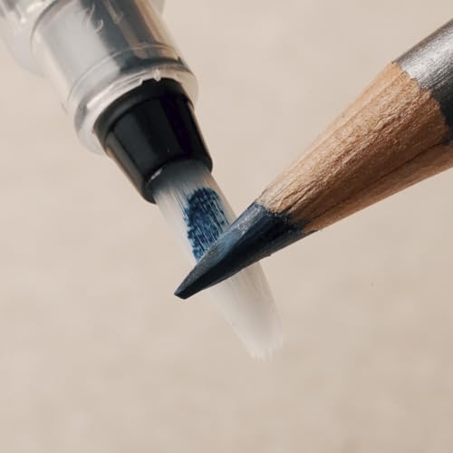 Lápices acuarelables de colores suaves Derwent, con núcleo de 4 mm para difuminados perfectos 5