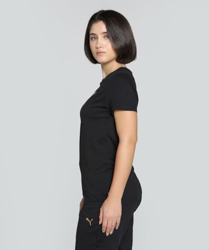 PUMA Unisex ESS Elevated Tee T-Shirts, PUMA Black, XL – Ansicht 2