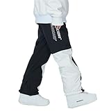 【Pantalones de nieve fría】Perfectos for la nieve, el frío y la protección contra el viento mientras se esquía, se practica snowboard o se practica senderismo en la nieve. Adecuado for 0 °C a -30 °C