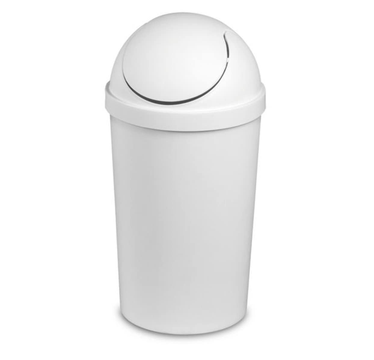 Sterilite White 12 Qt SwingTop Wastebasket Amazon.ca Home