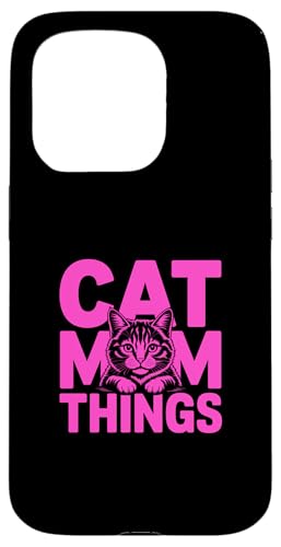 Cat Mom Things �X�}�z�P�[�X iPhone 15 Pro �p
