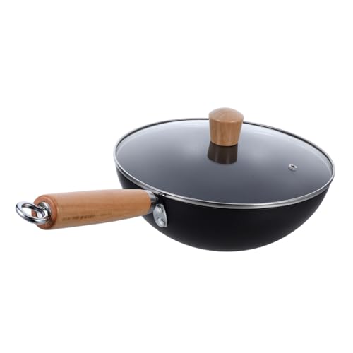 Mini Wok de Hierro con Mango de Madera Ergonómico miniatura 1