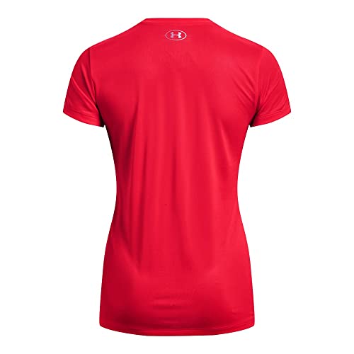 Image of Under Armour Womens Tech V-Neck Short-Sleeve T-Shirt