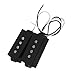 Professional Electric Guitar Accessories Pickup 4 String Pickup Black guitar pickup set