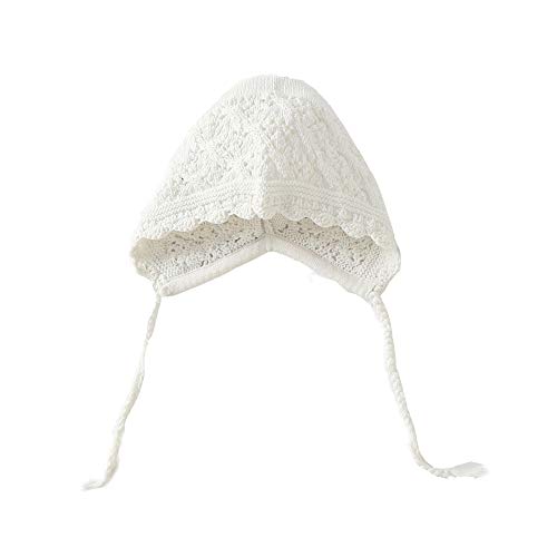 Vivobiniya Toddler Girl Lovely Flounce Knit Hats Baby Bonnets Newborn Baby Hats 0-8y3