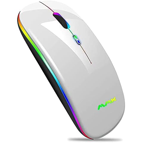 Kabellose schlanke Maus 2.4G tragbare optische USB-Funkmäuse Cover