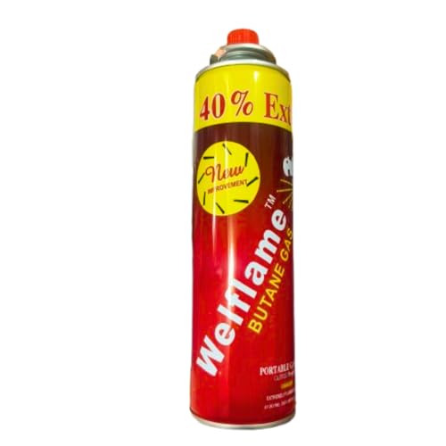 340gm Butane Gas Canister | Heavy Duty 340gm High Pressure Portab...