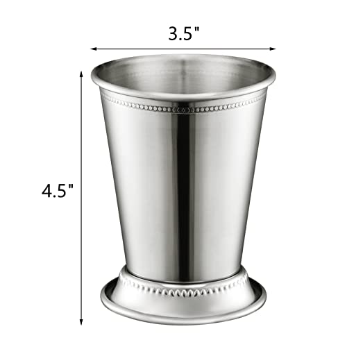 Zeayea ZE-MINTJULEPCUP-SS-2PC Set Of 2 Mint Julep Cups, Classic Stainless Steel Glasses For Party Bar Home Restaurant thumb #1