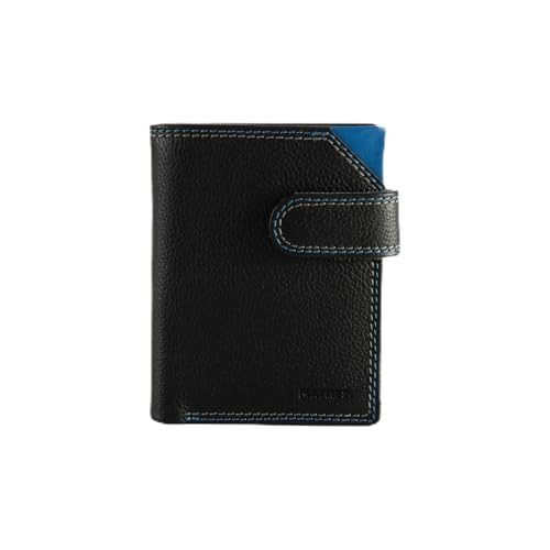 Portefeuille Matties Hudson cuir noir élégance et finitions homme
