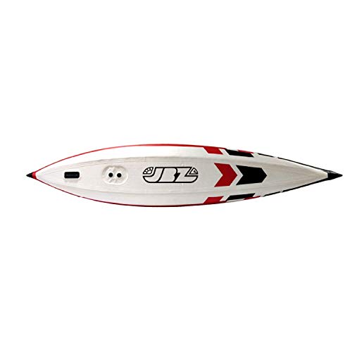 JBAY.Zone Kayak Canoa Hinchable 1 Plaza V-Shape Mono 385x81cm enteramente en Drop-Stitch de Alta presión