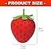 Big Strawberry Squishy , Sunny Days Squeezy Strawberry , Squishy Fruit Toys , Fun Dough Ball Fidget Squeeze Toys for Children and Office Workers Study Break