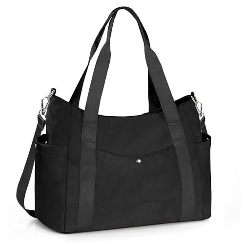 Image of Geestock Tote Bag for Women, Lightweight Large Work Tote Bag, Nurse Handbag Multi-pocket Shoulder Crossbody Tote Bags