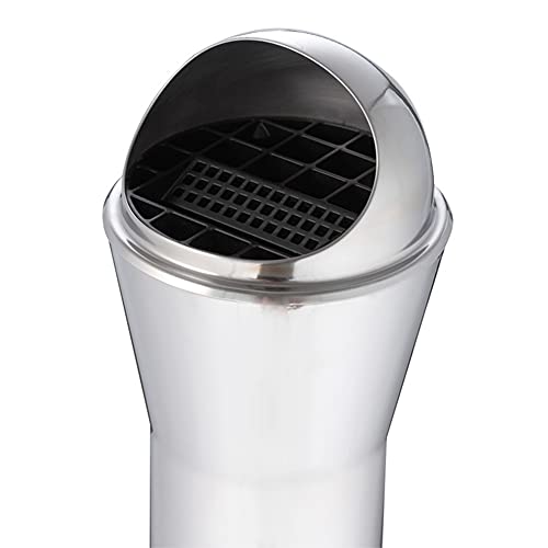 Cenicero de acero inoxidable resistente y duradero de diseño vertical 3