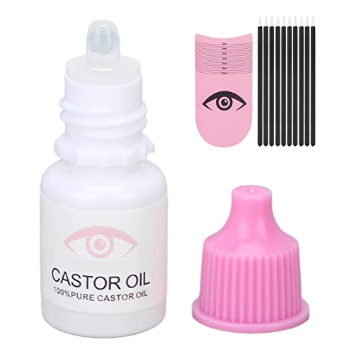 Eyelash Growth Serum Eyebrow Enhancer Eyelash Length Measuring Ruler 10Pcs Small Brush Lash Serum Set 5Ml #TOP5