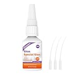 20g Instant Shoe Glue - Professional Super Fix Adhesive, Clear Waterproof Quick Dry Sole Repair for Soles, Boots, Sneakers, Heels, Hiking Shoes, Leather Handbags