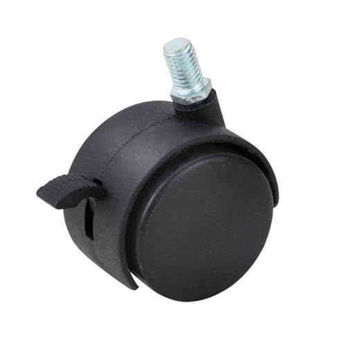 Roue universelle vis pour armoire et petit meuble en plastique