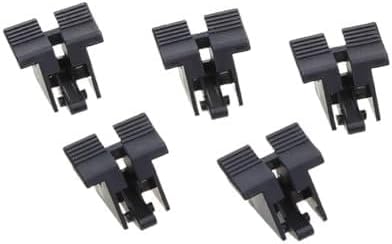 5Pcs Desktop Computer Mainboard PCIE 16X Graphics Card Slot Socket with Fishtail Fixing Clip PCIE X16 Socket Replacement, As picture shown