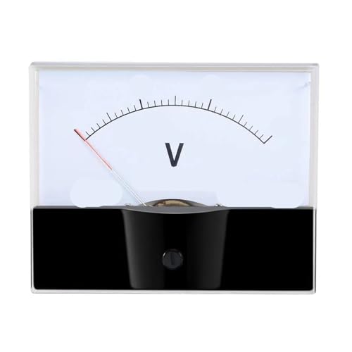 Voltmètre de panneau 44C2 DC indicateur analogique de tension continue 0-30V