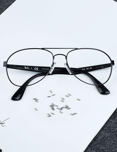 Kit de 4 tornillos de precisión y destornillador multifuncional para monturas RayBan 7
