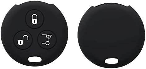 Kwobile Cover Chiavi Auto Copatibile Con Sart Con 3 Tasti Pieghevole