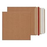 Blake VITA MA1-RS Briefumschläge aus Kraftkarton, strapazierfähig, 350 g/m², nachhaltige, zu 100% recycelbare Verpackung, bruchsicher, mit Reißstreifen, haftklebend, 200 Stück