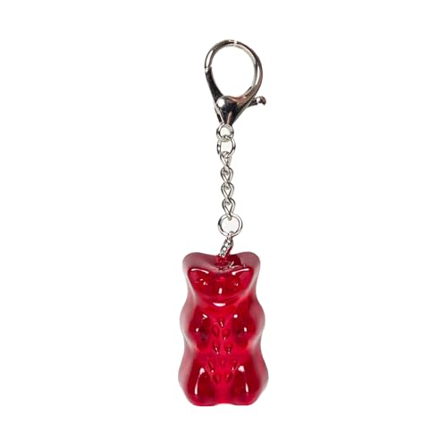 DCHK Haribo Gummybear LED Acrylic Keychain Motion-Activated Light-Up Character Charm for Decorative Use