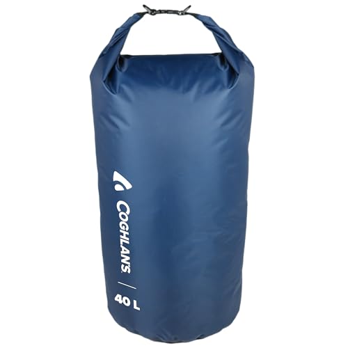 Coghlan's Lightweight Dry Bag 40L - Bolsa Seca Impermeable con Cierre de Hebilla para Camping, Senderismo, Kayak y Aventura al Aire Libre