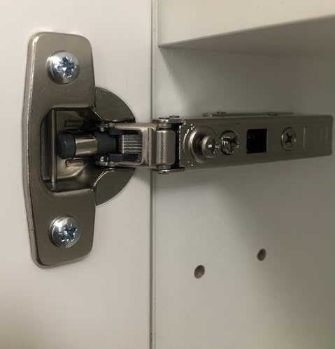 NELI 2er-Set Scharniere mit Softclose (neu) passend für Metod (wie UTRUSTA Scharniere)